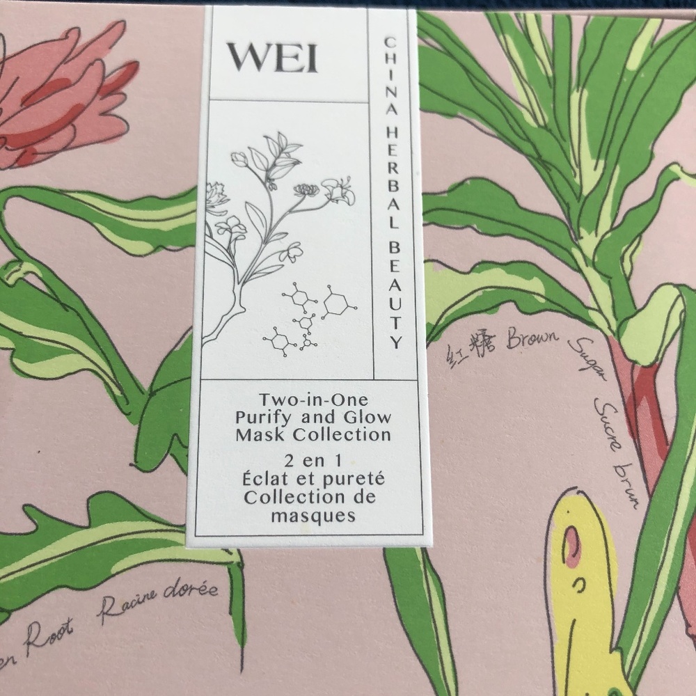 WEI TWO IN ONE PURIFY & GLOW MASK